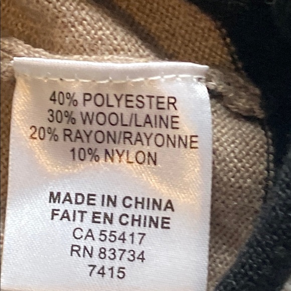 Striped Black and Gray Long Sleeve Dress - Picture 6 of 7